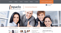 Desktop Screenshot of impacto-es.com.br